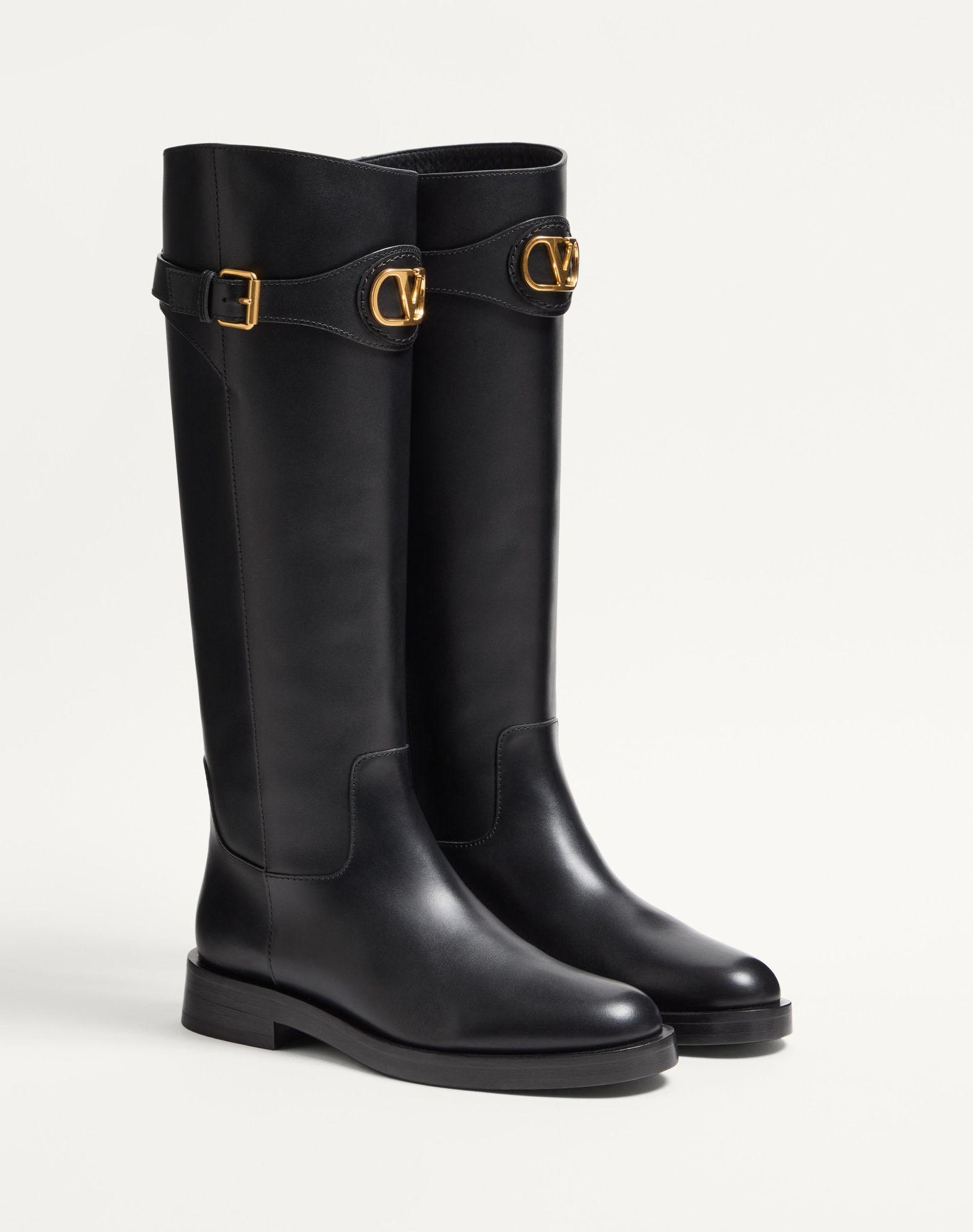 Vlogo Signature Calfskin Boot 30Mm Product Image