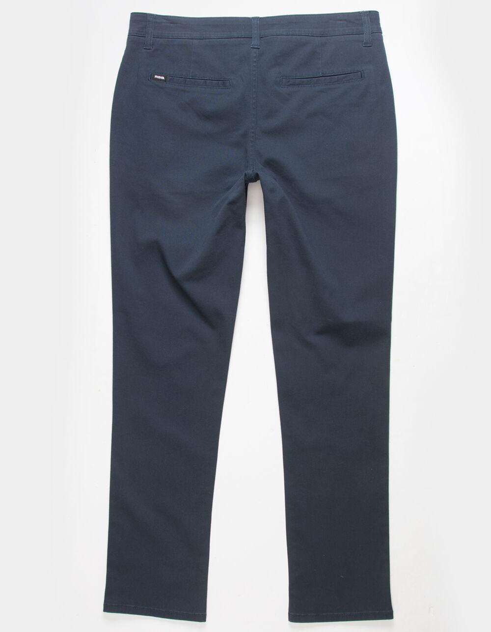 RSQ Mens Slim Chino Pants - WASHED NAVY Product Image