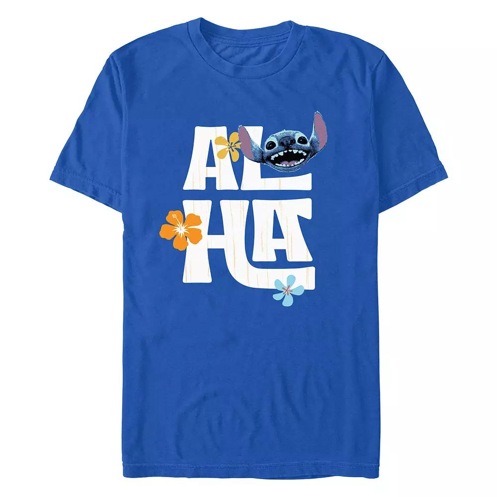 Disney's Lilo & Stitch Aloha Stack Men's Graphic Tee,  Product Image