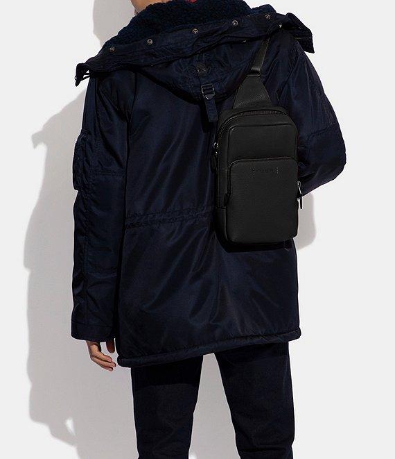 COACH Gotham Pebble Leather And Refined Calfskin Leather Pack Product Image