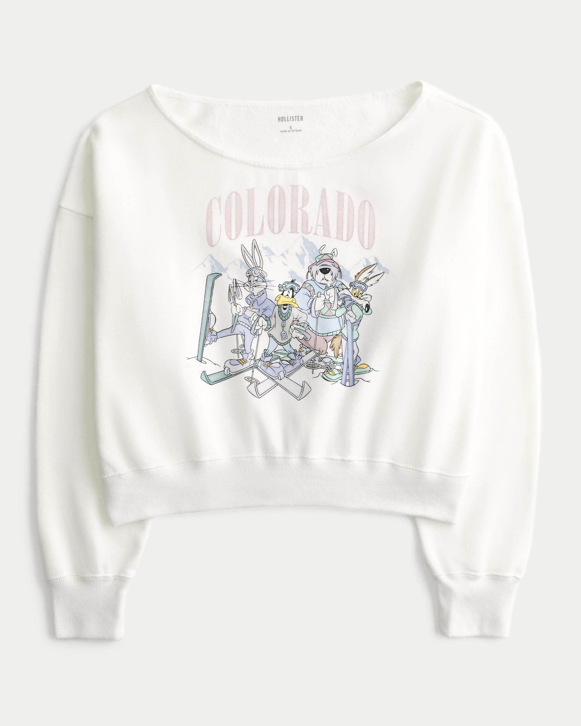 Mini Looney Tunes Colorado Graphic Sweatshirt Product Image
