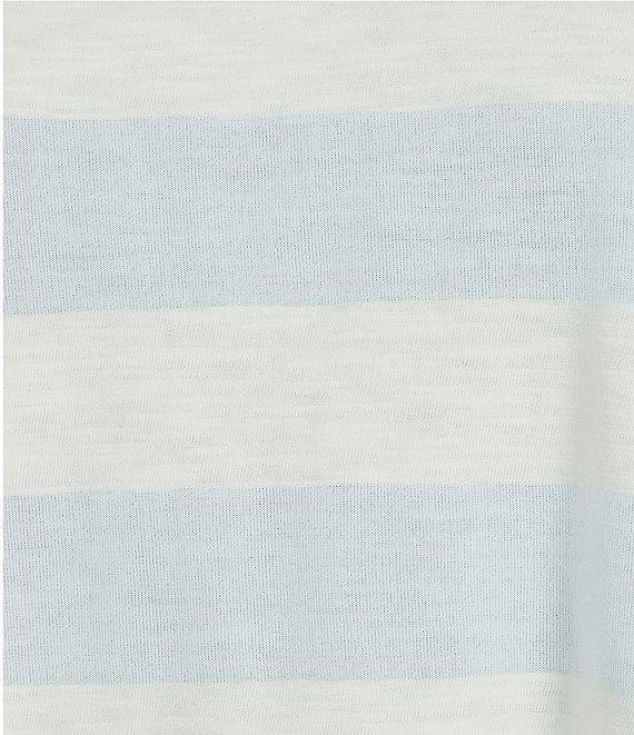 Copper Key Stripe Short Sleeve Boxy T-Shirt Product Image