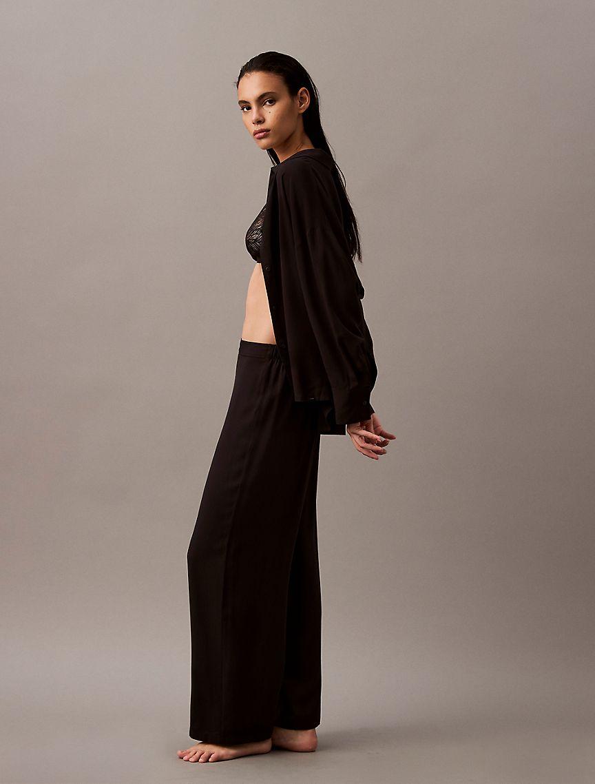 Woven Viscose Sleep Pants Product Image