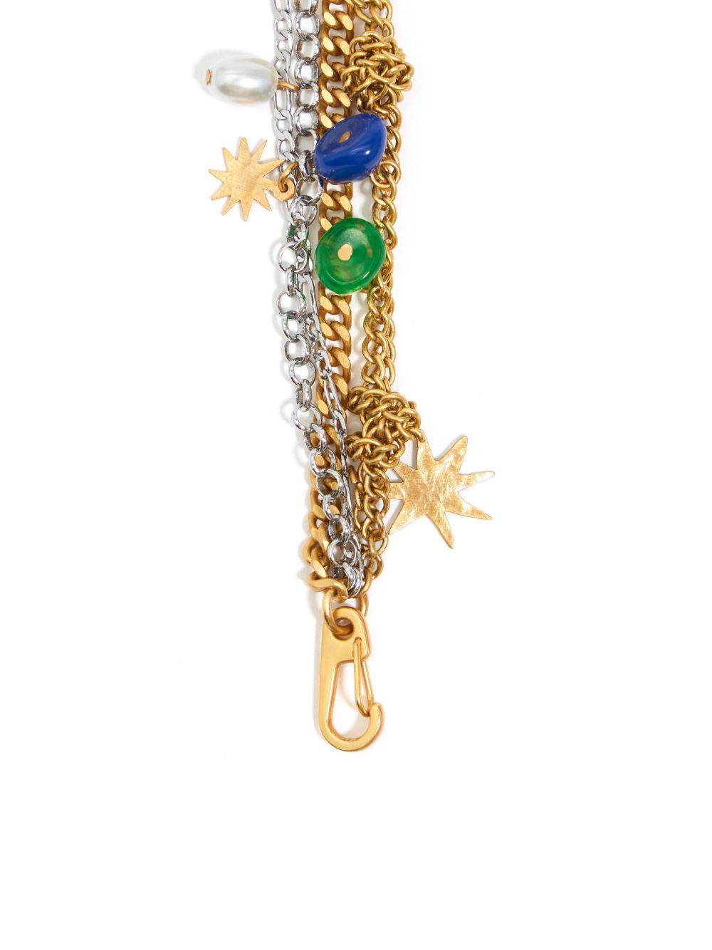 multi-strand charm bracelet Product Image