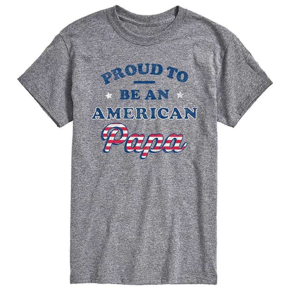 Big & Tall American Papa Tee, Men's,  Product Image