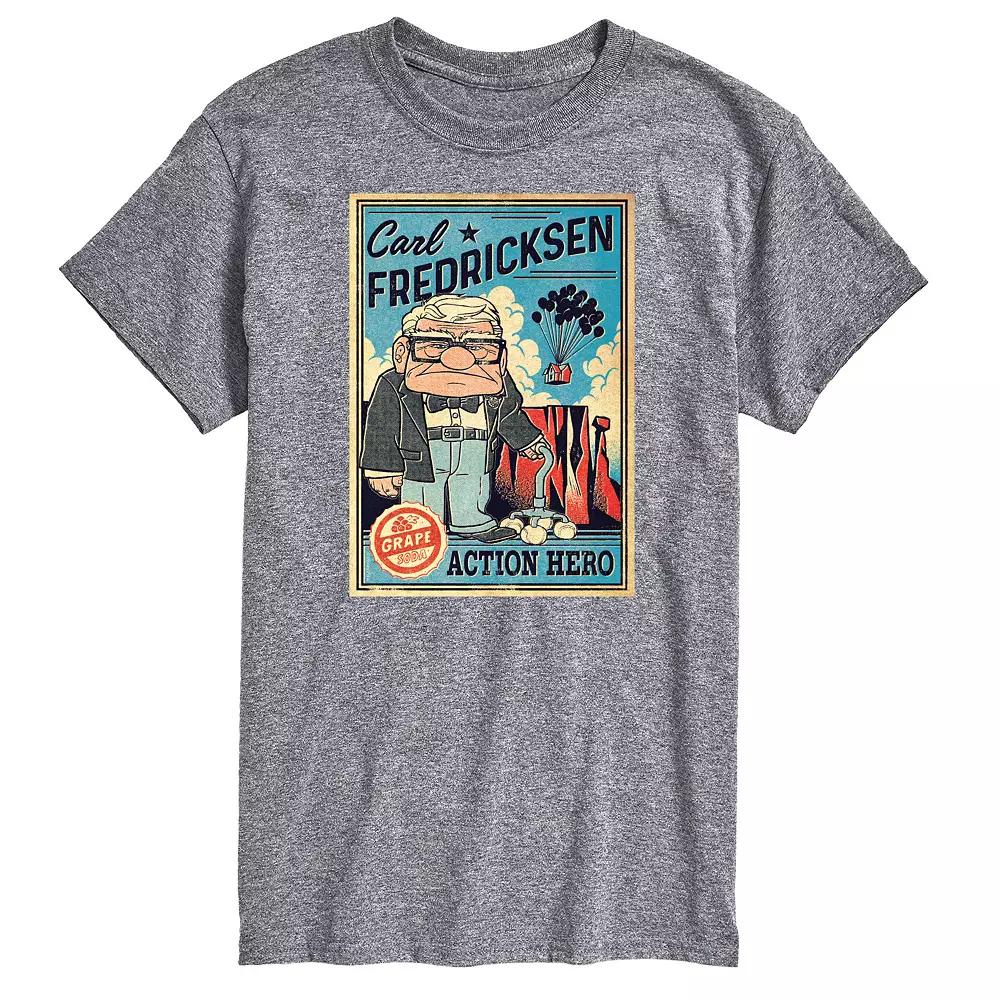 Disney / Pixar's UP Big & Tall Carl Graphic Tee, Men's,  Product Image
