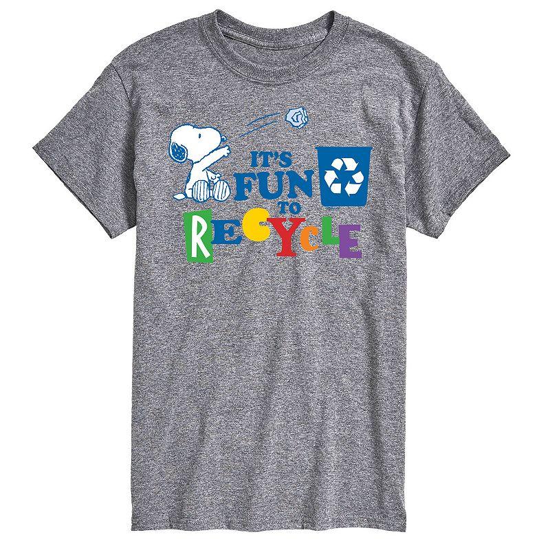 Men's Peanuts Its Fun To Recycle Tee,  Product Image