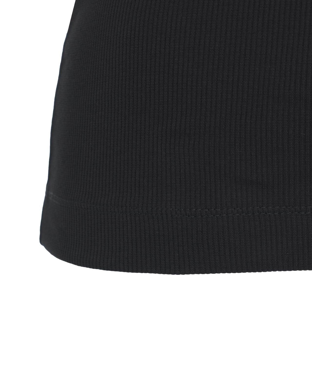Ribbed top with logo detail Product Image
