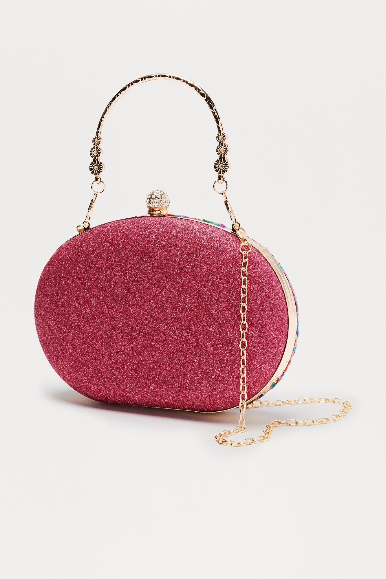 Dress You Up Beaded Clutch - Multi Color Female Product Image