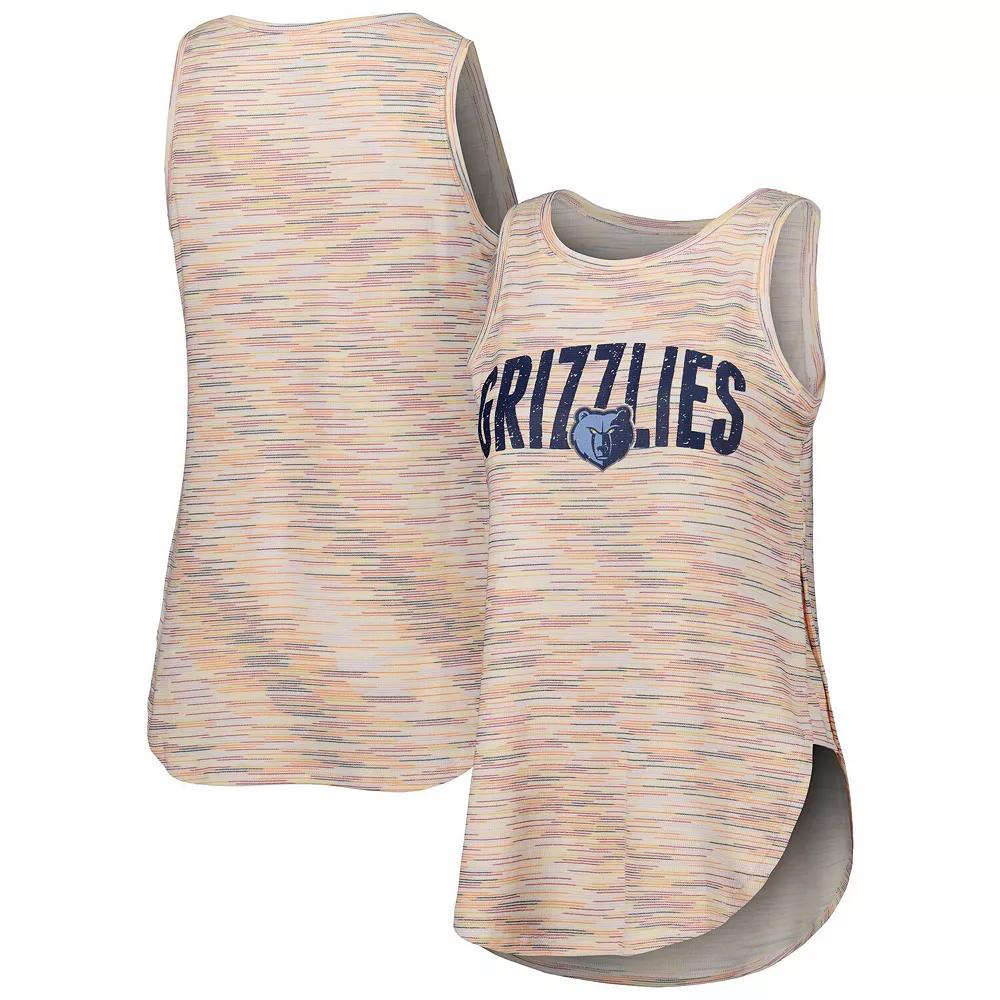 Women's Concepts Sport White Memphis Grizzlies Sunray Tank Top,  Product Image