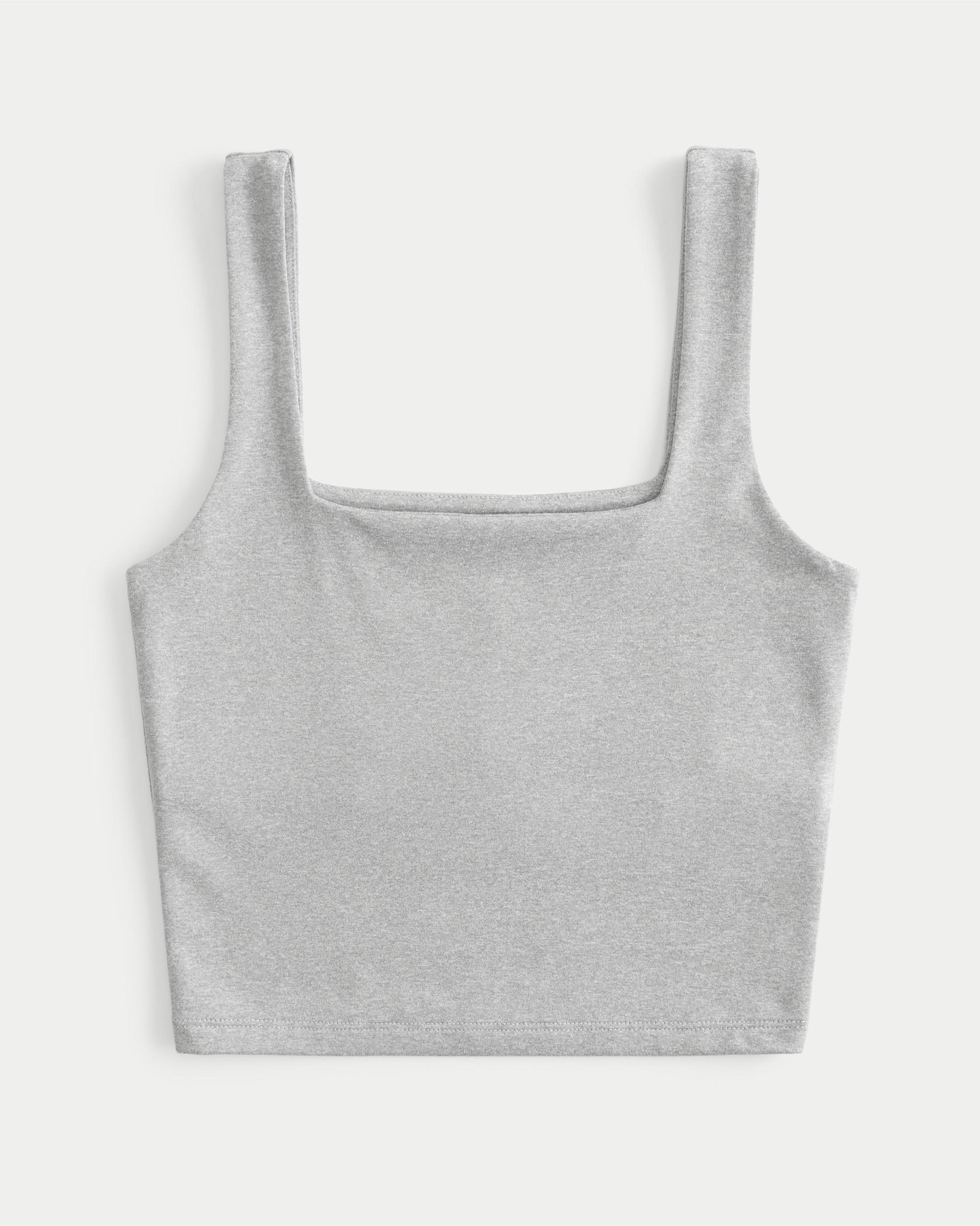 Seamless Fabric Square-Neck Tank Product Image