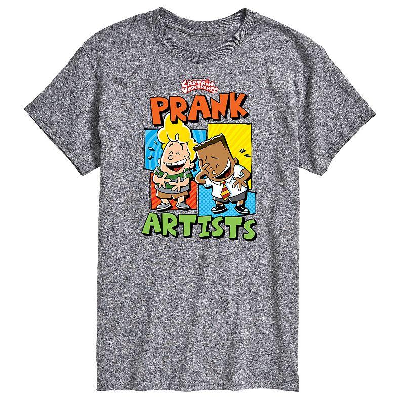 Men's Captain Underpants Prank Artists Graphic Tee,  Product Image