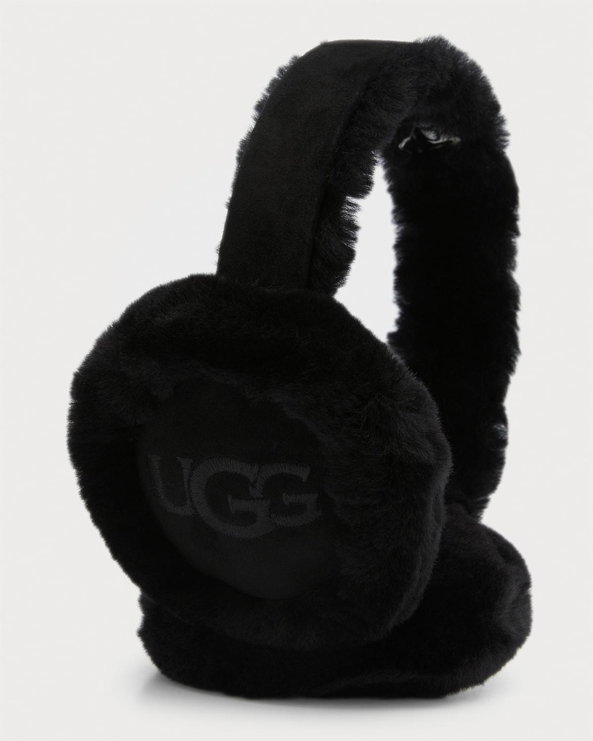 UGG Womens Sheepskin Embroidery Earmuff Product Image