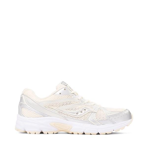 Womens Saucony Ride Millennium Athletic Shoe - Cream / Silver Product Image