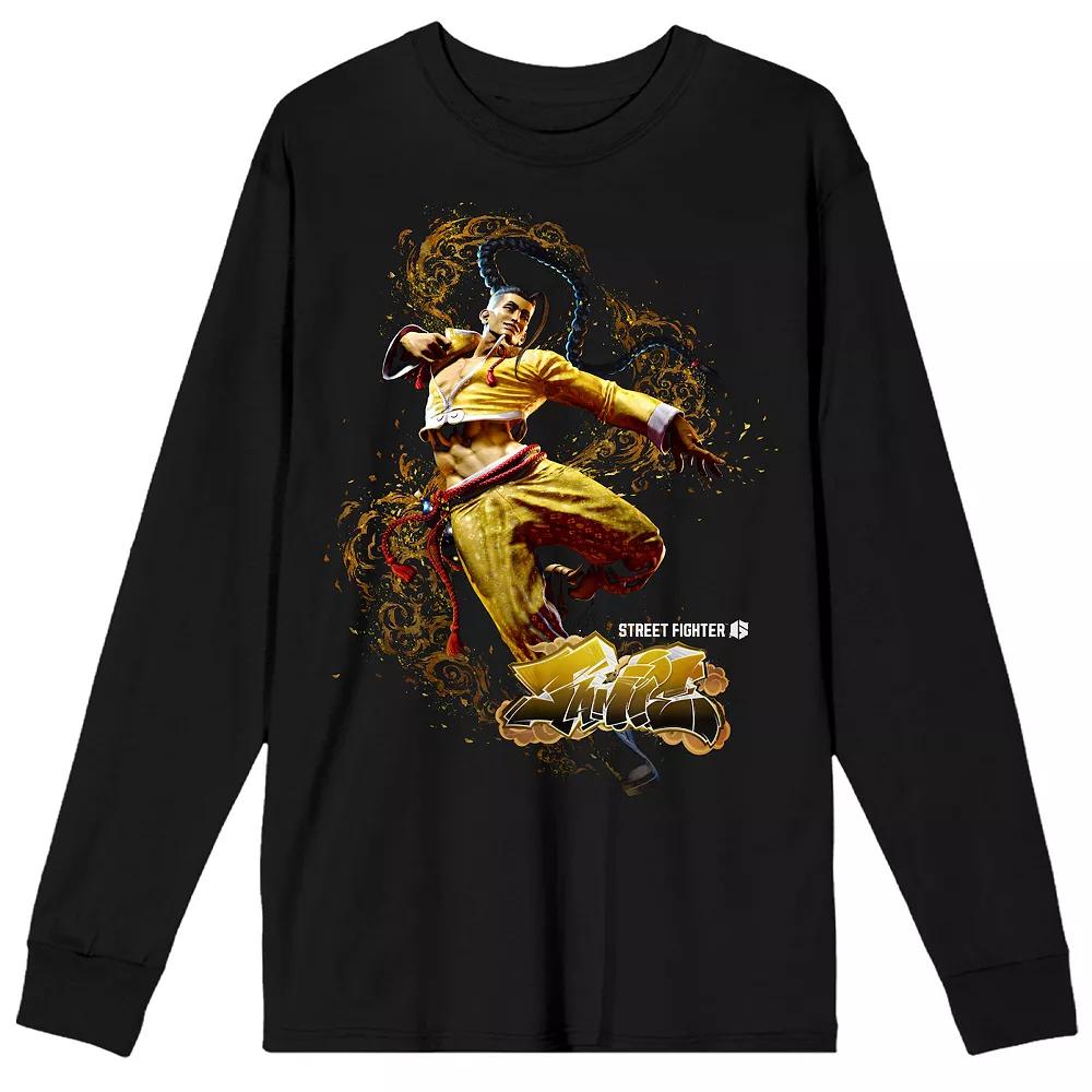 Men's Street Fighter VI Jamie Long Sleeve Graphic Tee,  Product Image