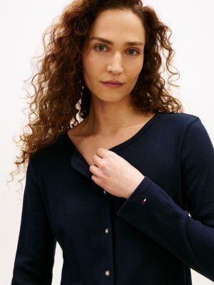 Pointelle T-Shirt Cardigan Product Image