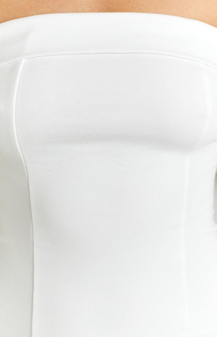 Carminia White Mini Dress Product Image