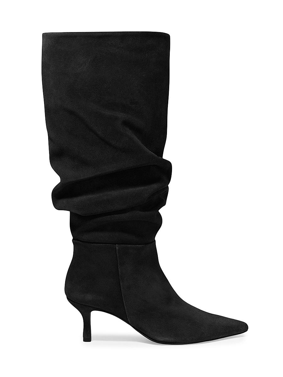 Womens Jordi 65MM Suede Slouch Boots Product Image