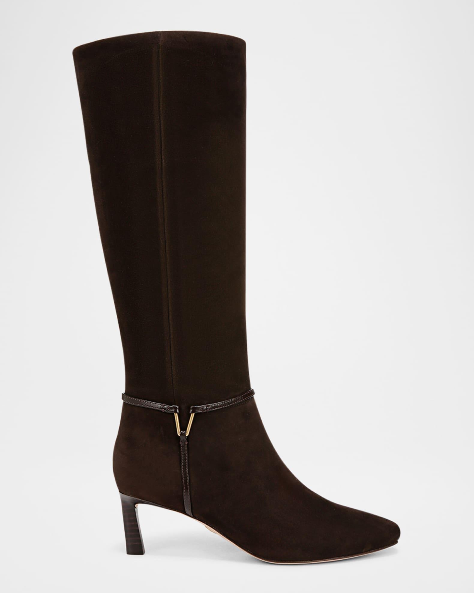 Kenzie Suede Harness Boots Product Image