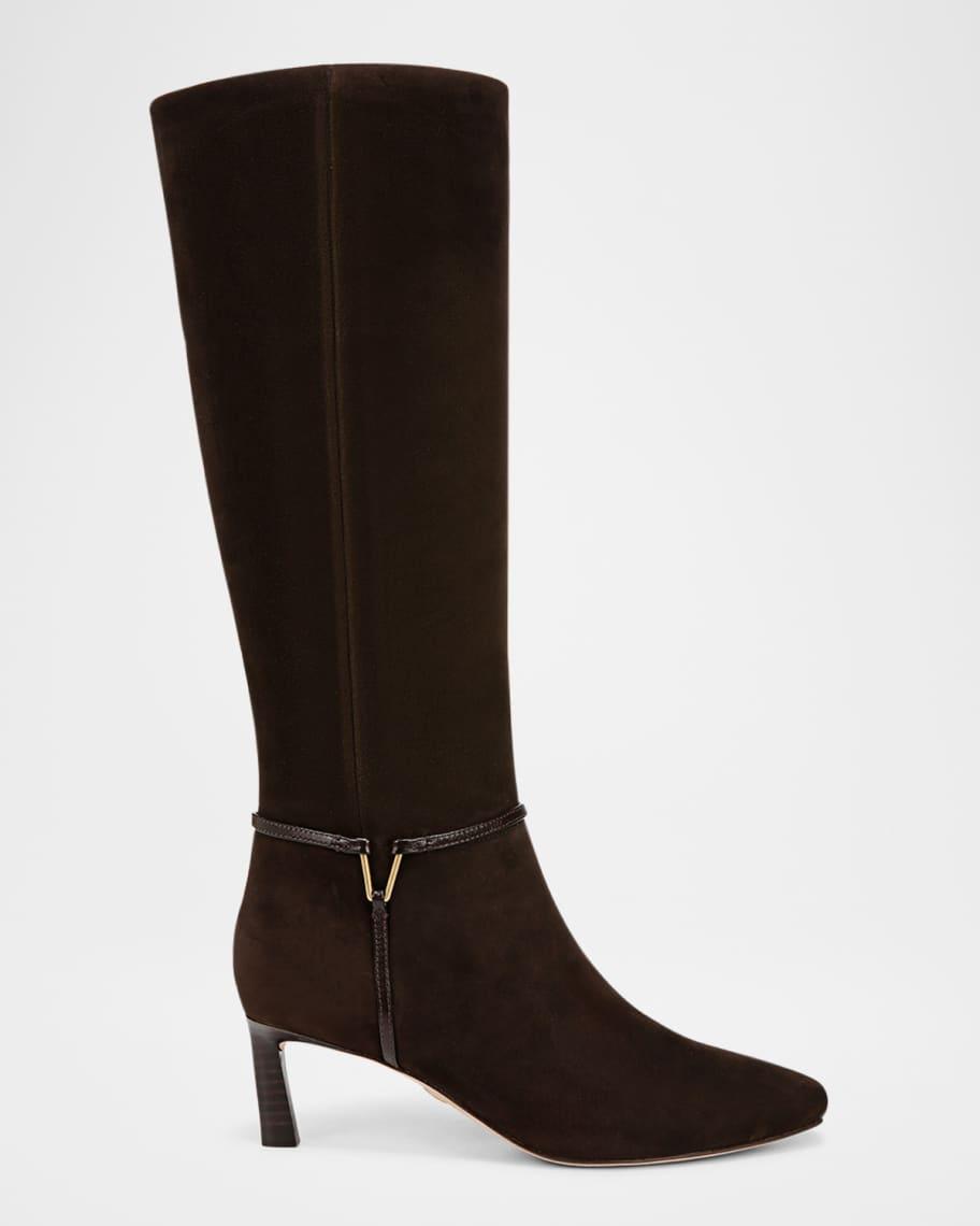 Kenzie Suede Harness Boots Product Image