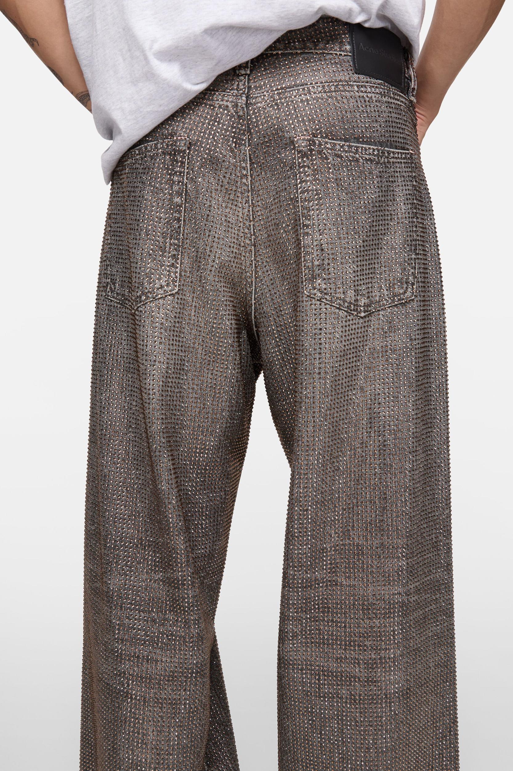 Loose rhinestone jeans – 1981 Product Image