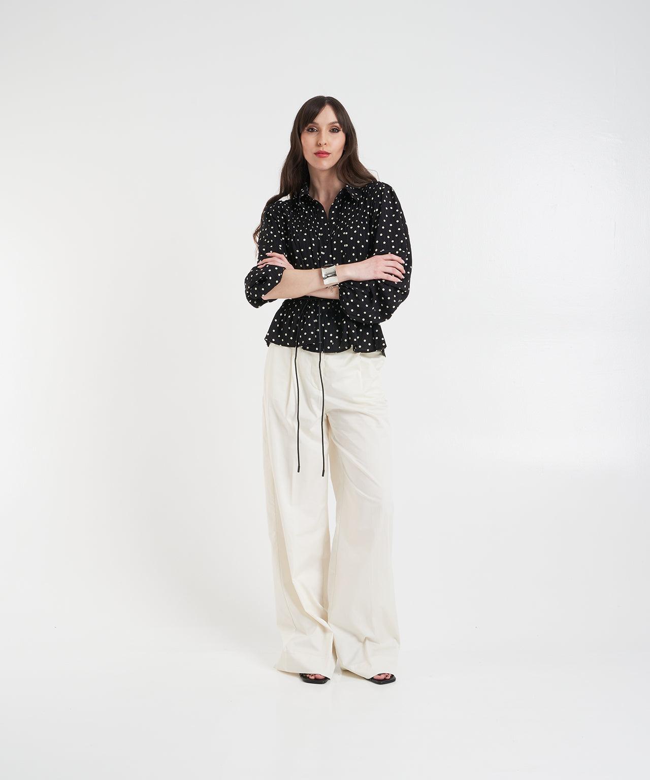 Blouse with polka dots 'Tuva' Product Image