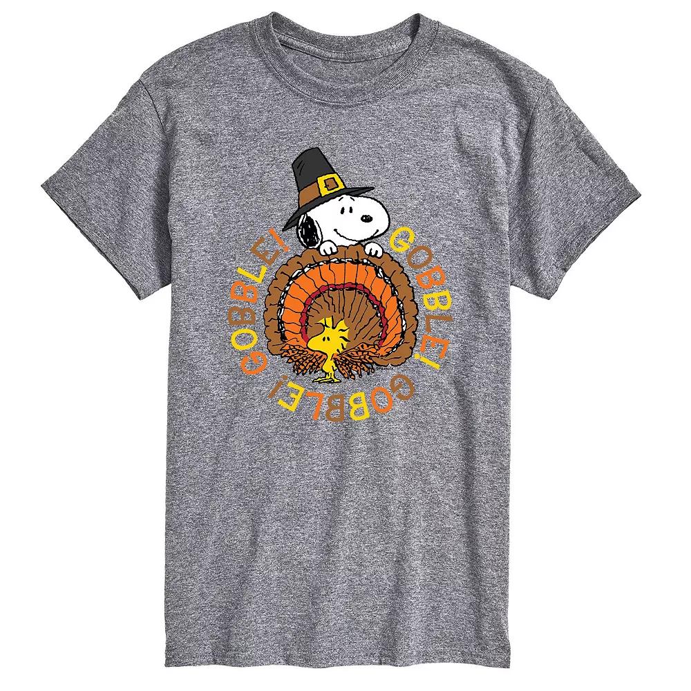 Big & Tall Peanuts Gobble Gobble Tee, Men's,  Product Image