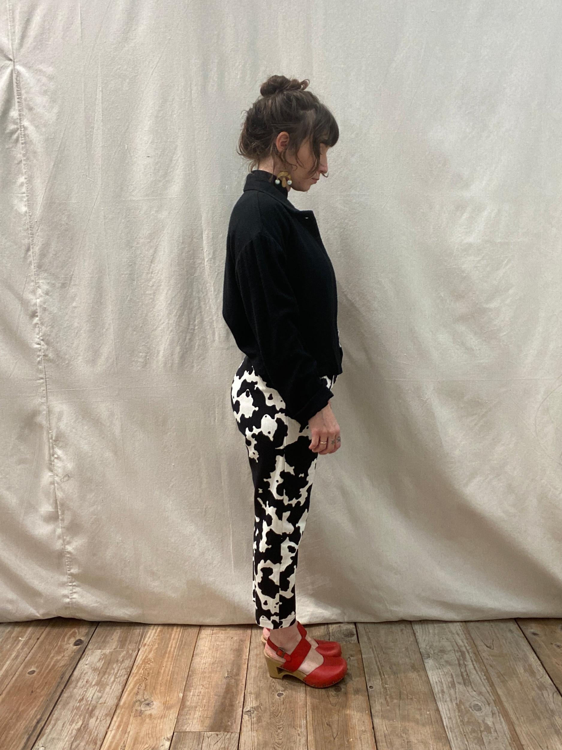 Garden Jacket in Black Teddy Product Image