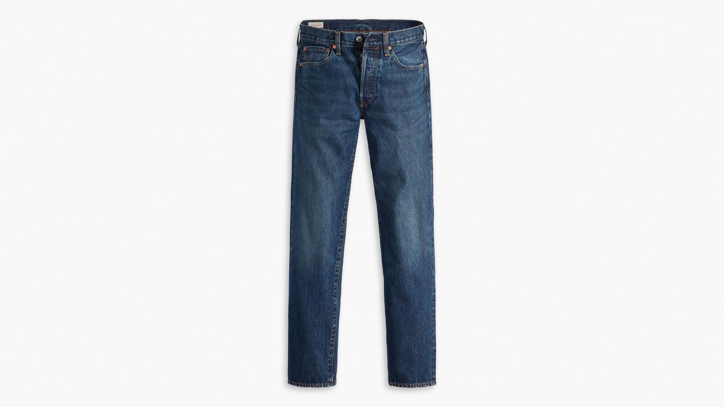 501® Slim Taper Fit Selvedge Men's Jeans Product Image