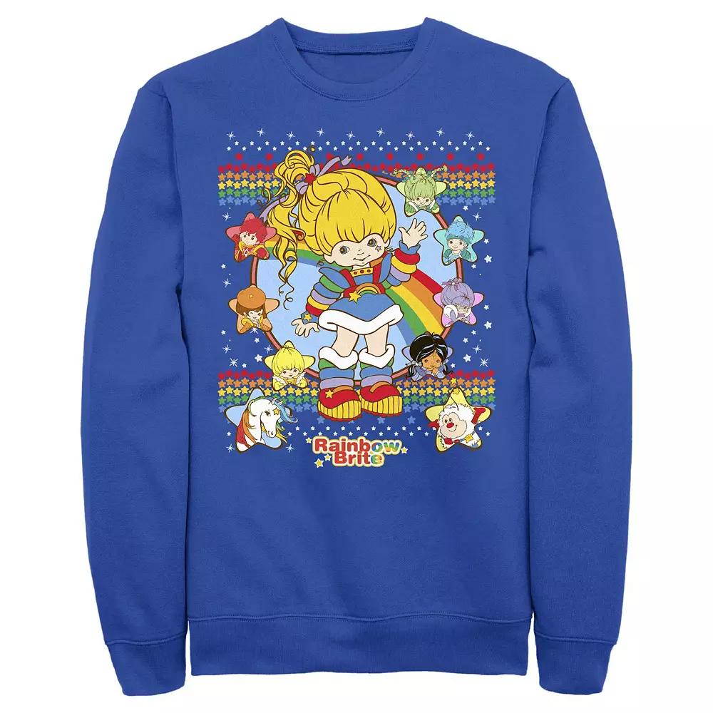 Men's Rainbow Brite Star Icons Fleece Sweatshirt,  Product Image
