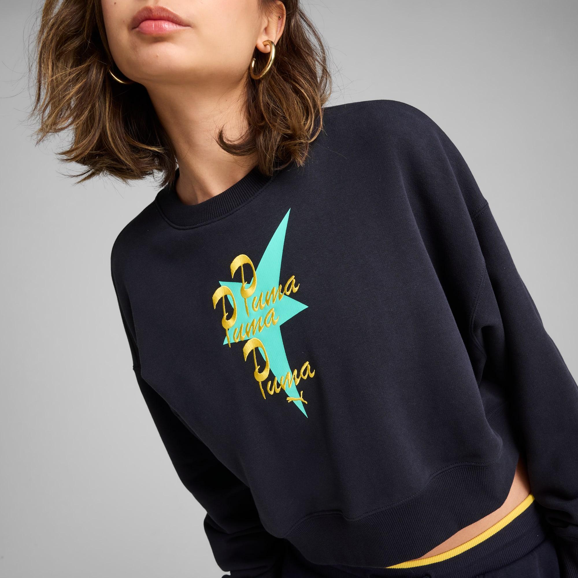 ROAD TO UNITY Women's Oversized Crew Sweatshirt Product Image