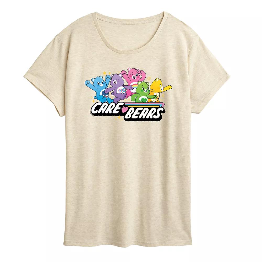 Women's Care Bears Unlock The Magic Logo Group Graphic Tee,  Product Image
