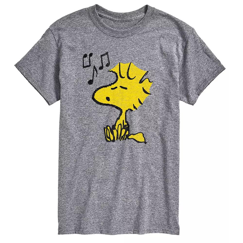 Men's Peanuts Woodstock Singing Graphic Tee,  Product Image
