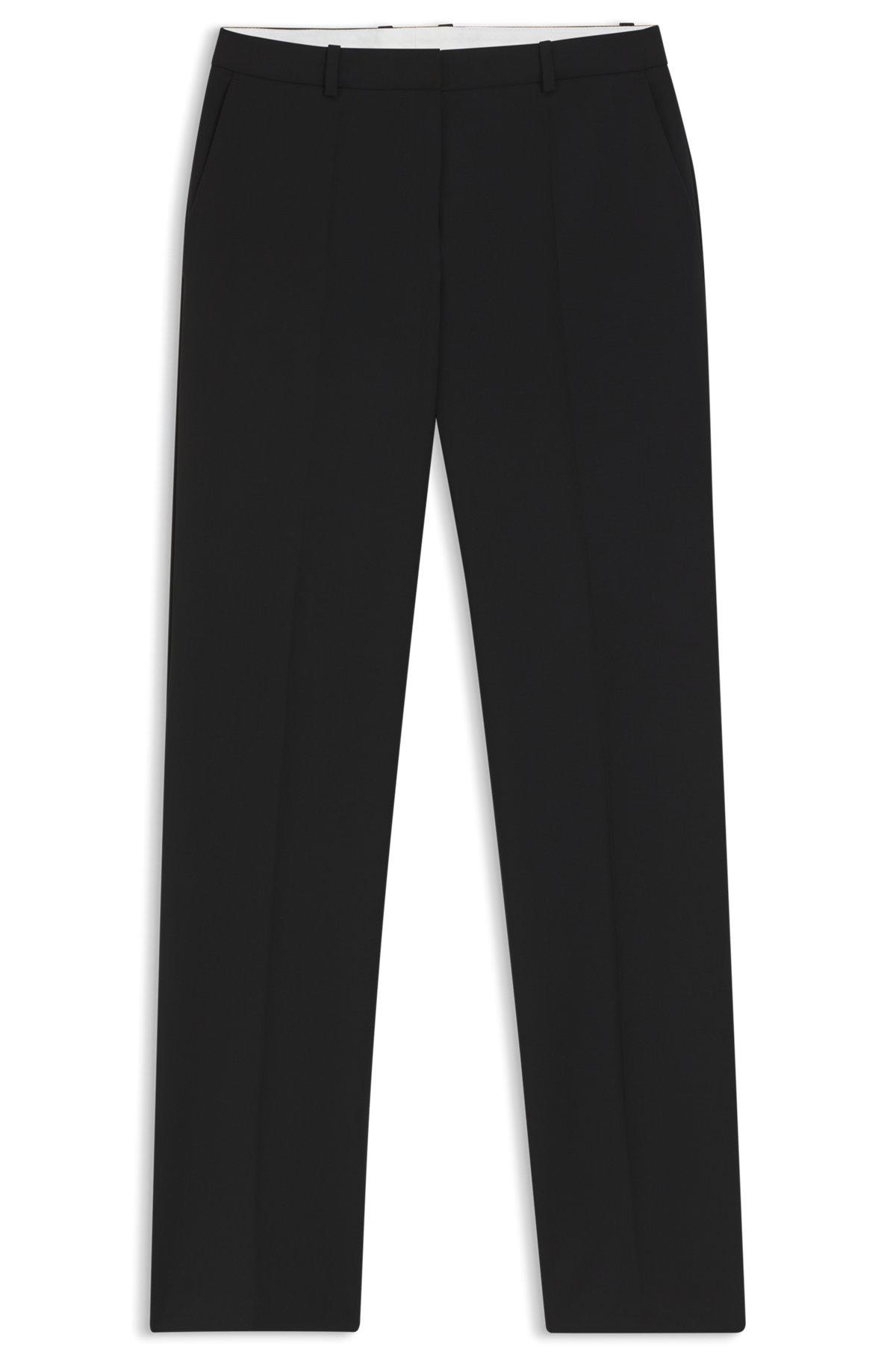 Regular-fit pants in Italian-made virgin wool Product Image