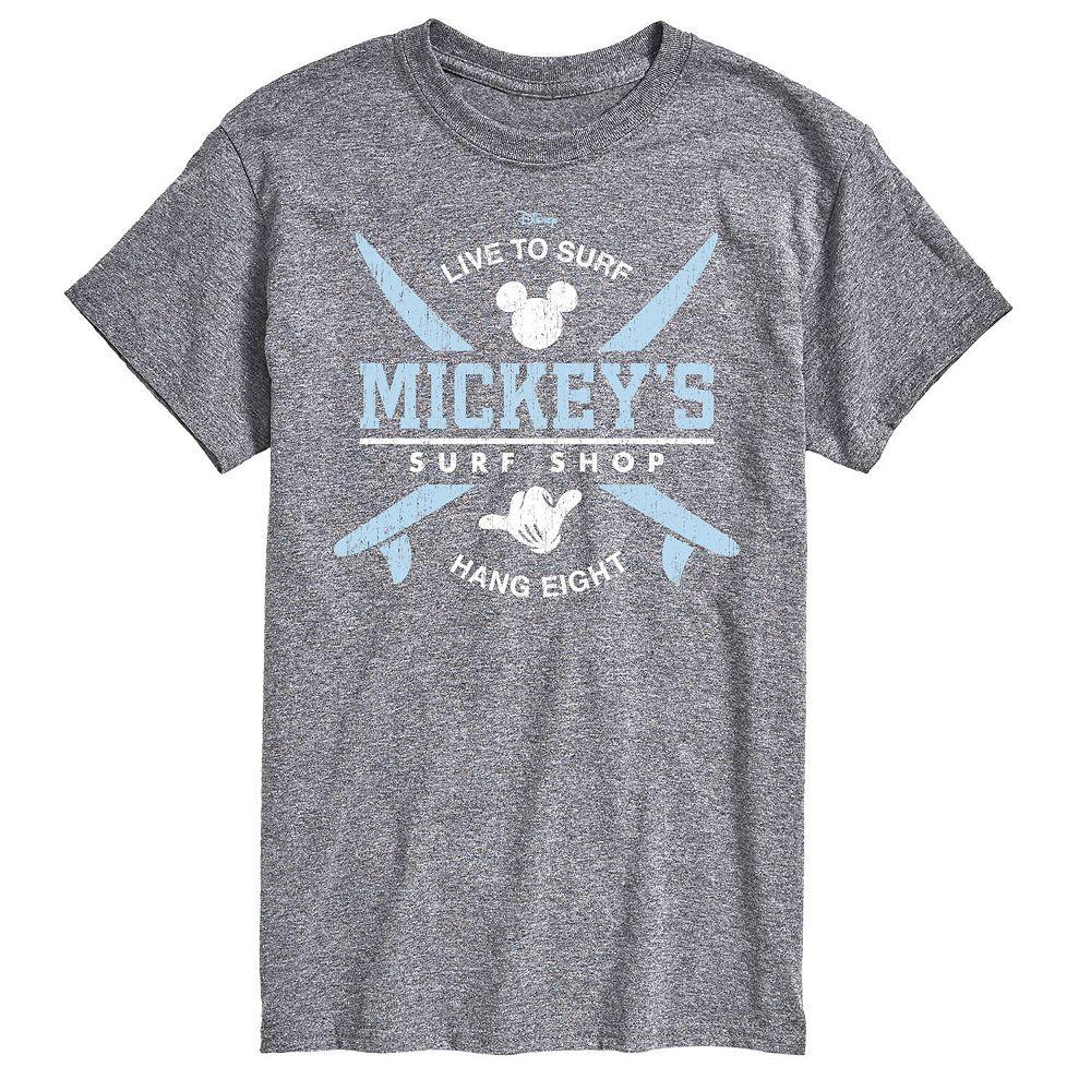 Disney's Mickey Mouse Big & Tall Surf Shop Graphic Tee, Men's,  Product Image