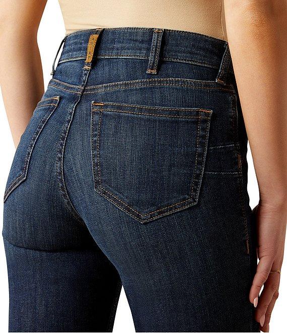 Ariat Alexa Stretch Denim Slim Fit High-Rise Flare Jeans Product Image