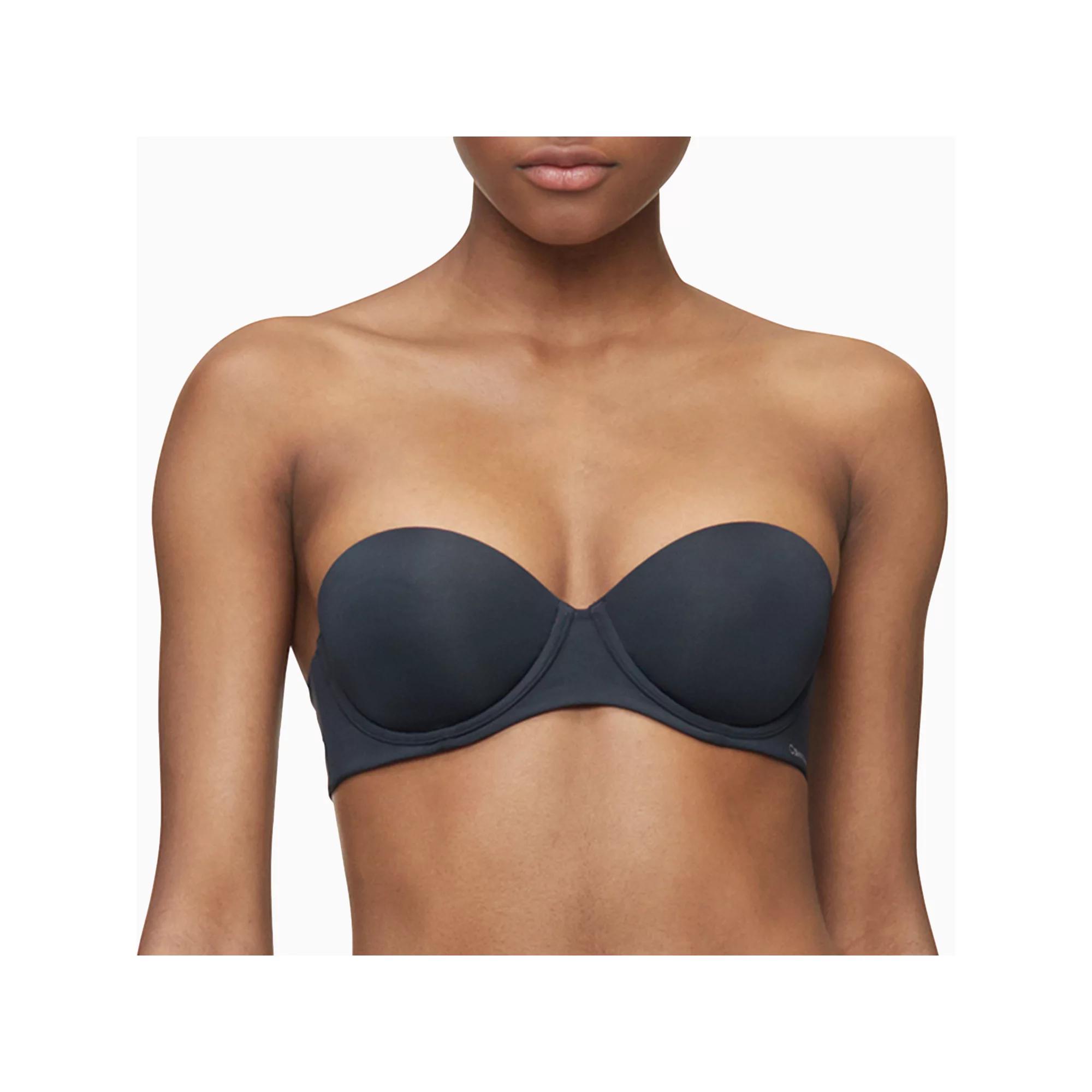 Calvin Klein Perfectly Fit Strapless Push Up Bra QF5677, Women's,  Product Image