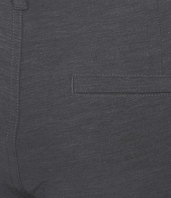 Roundtree & Yorke 7#double; Flat Front Performance Solid Texture Shorts Product Image