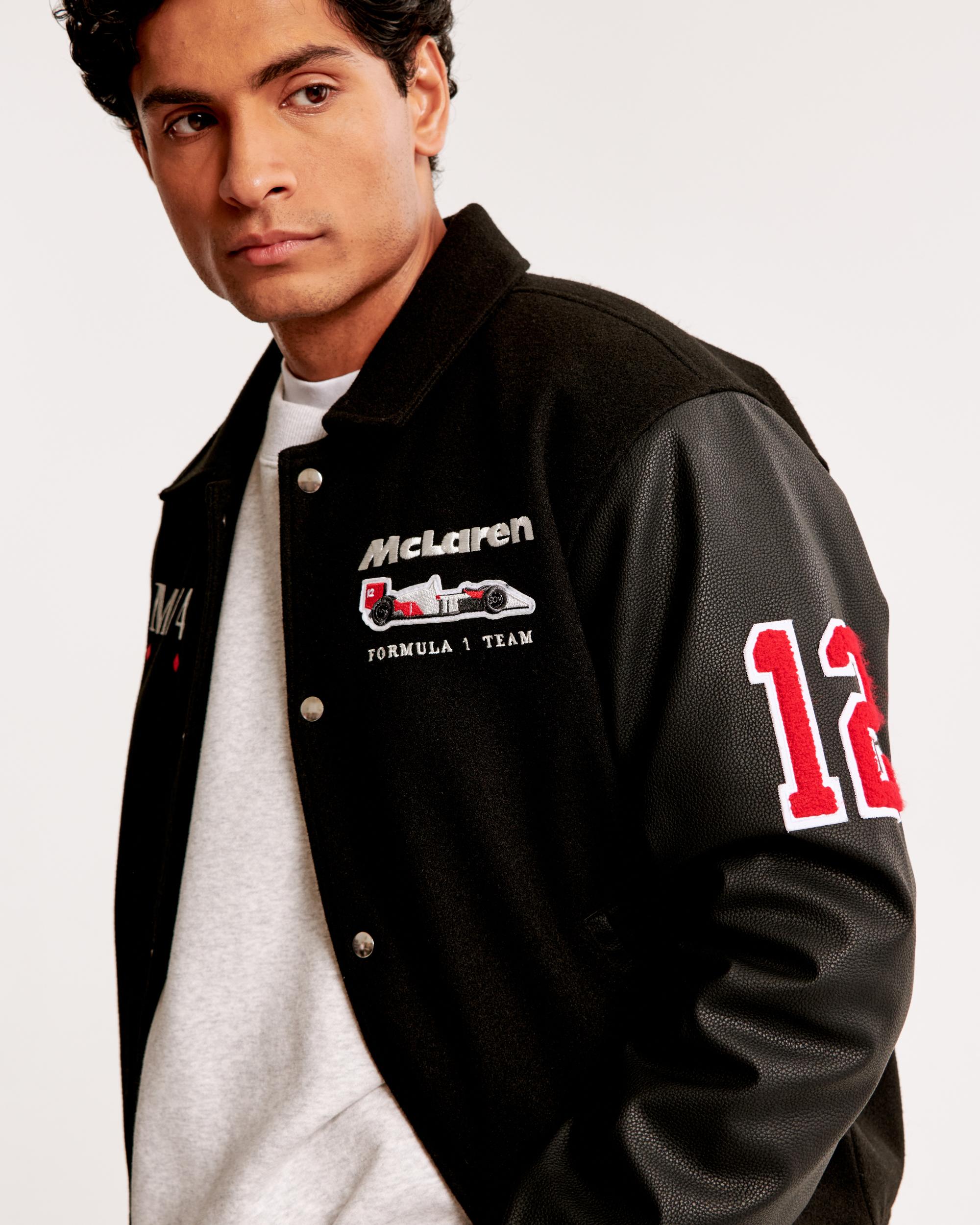 McLaren Varsity Bomber Jacket Product Image