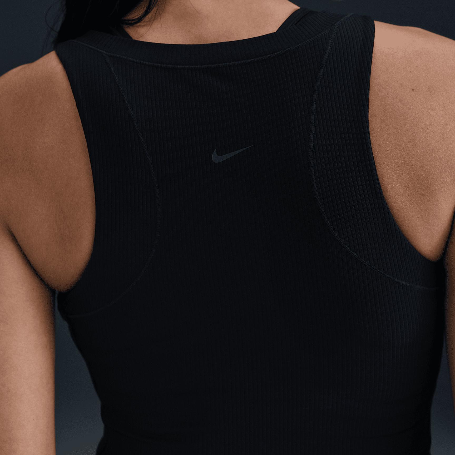 Nike Womens Zenvy Rib Dri-FIT Tank Top | HF2765-010 Product Image