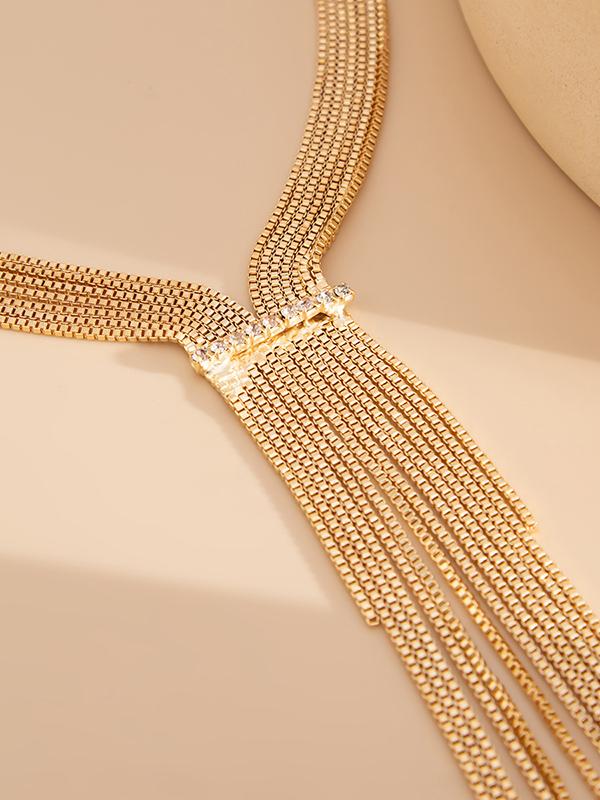 Tasseled Necklaces Accessories Product Image