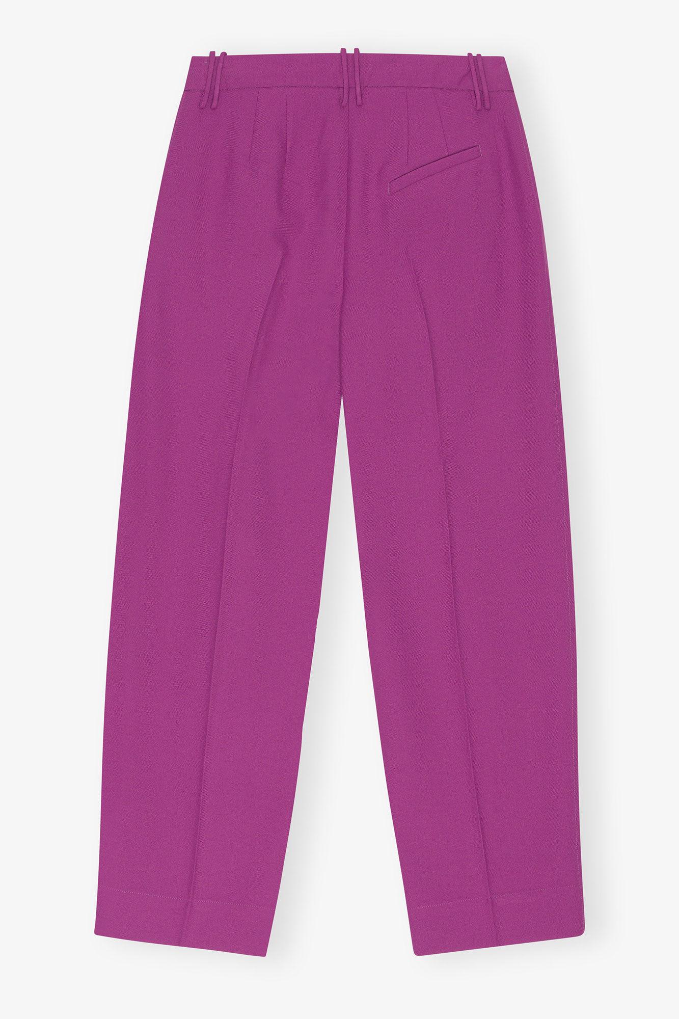 Summer Suiting Relaxed Pleated Pants Product Image