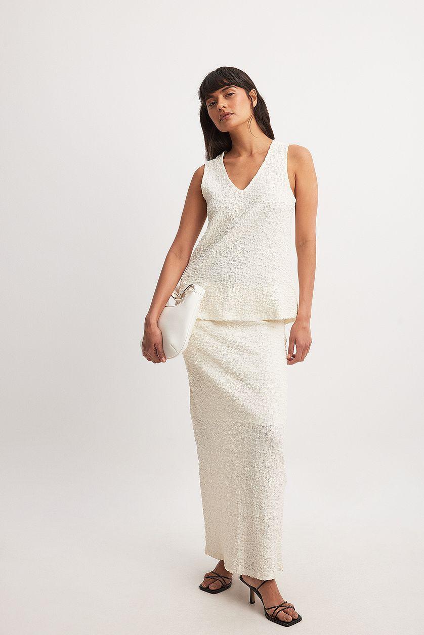 Structured Sleeveless Top Product Image