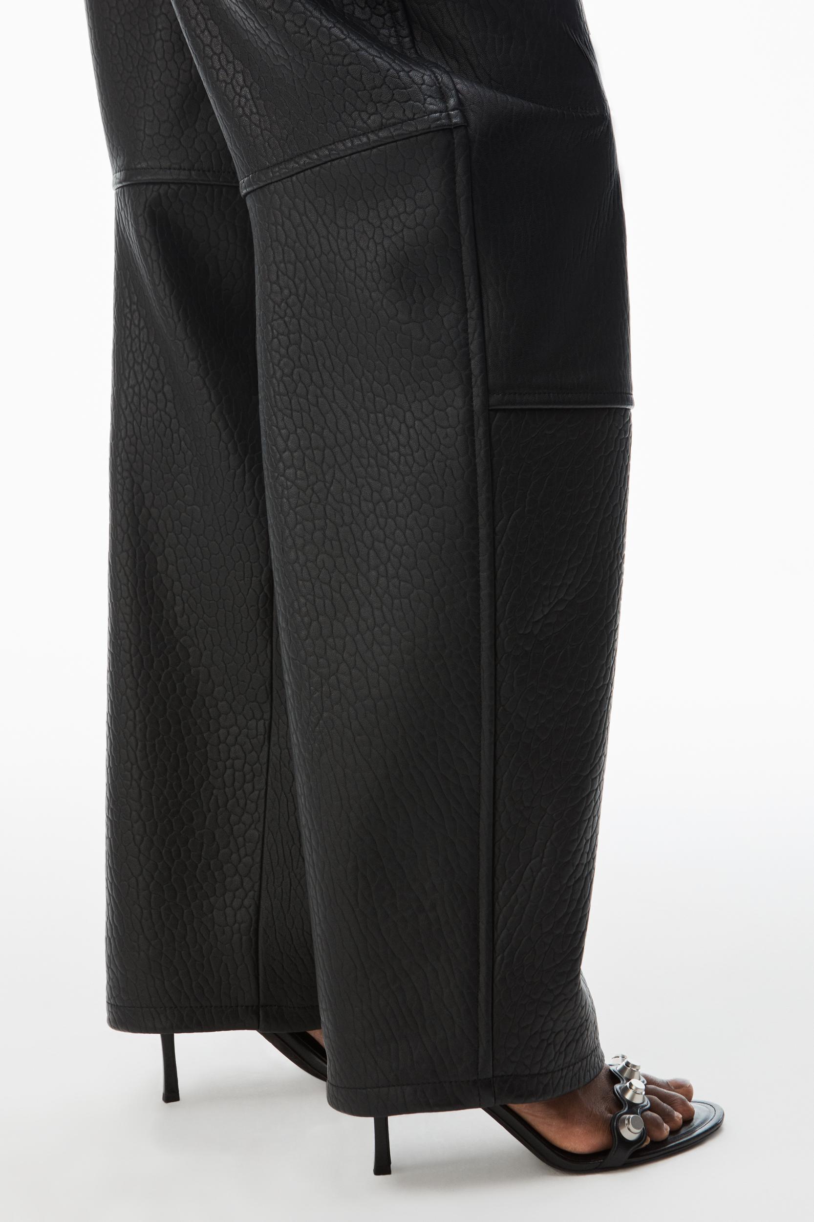 Low-rise Five-pocket Pant In Lambskin Leather Product Image