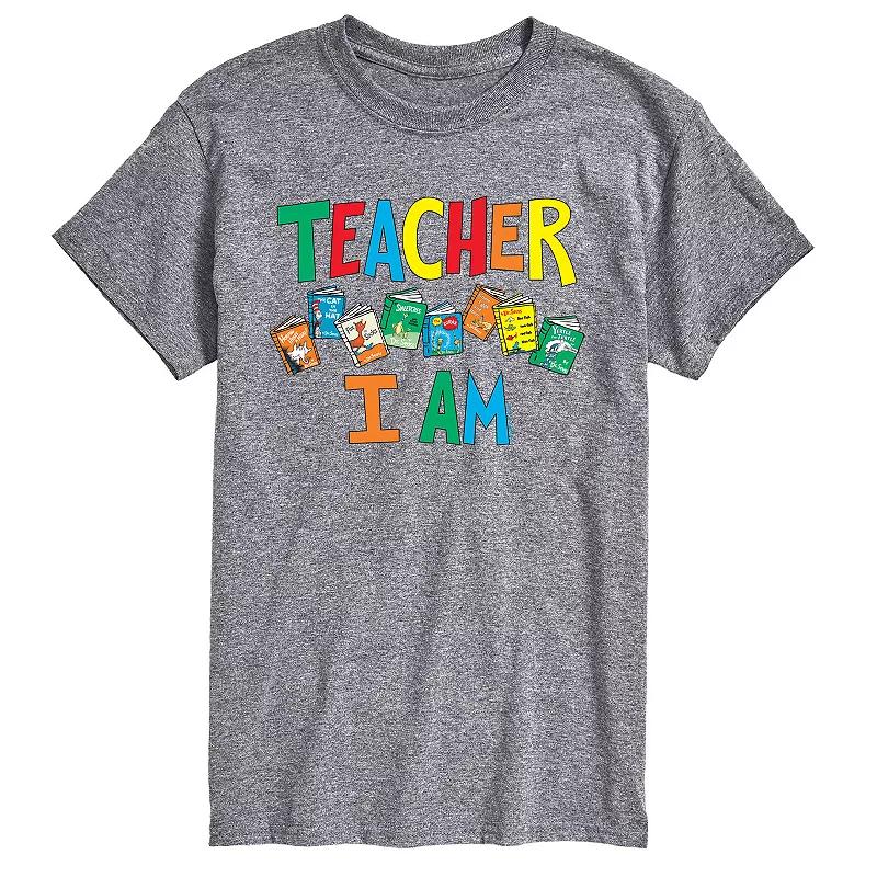 Men's Dr. Seuss Teacher I Am Tee,  Product Image