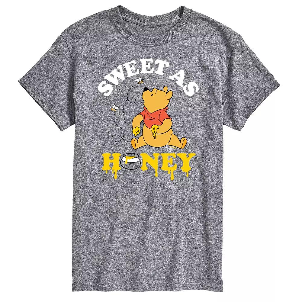 Disney's Winnie the Pooh Big & Tall Sweet As Honey Graphic Tee, Men's,  Product Image