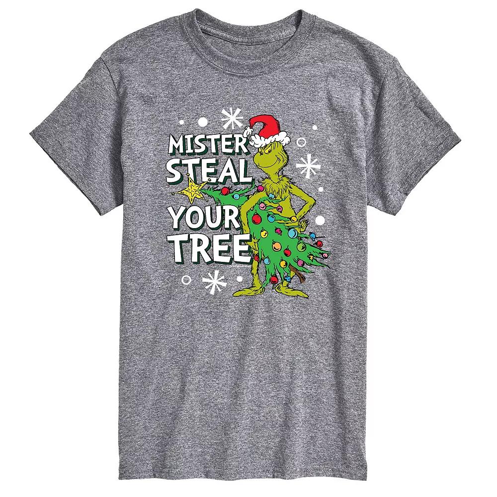 Men's Dr. Seuss Grinch Mister Steal Your Tree Tee,  Product Image