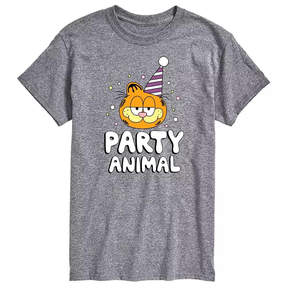 Big & Tall Garfield Party Animal Graphic Tee, Men's,  Product Image