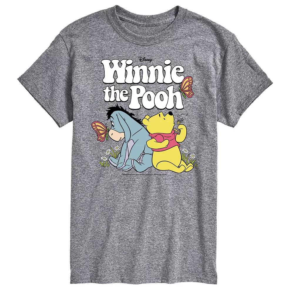 Disney's Winnie the Pooh Big & Tall Retro Characters Graphic Tee, Men's,  Product Image
