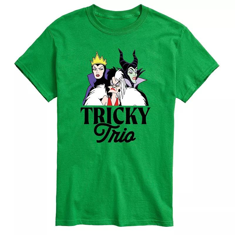 Disney Villains Men's Tricky Trio Graphic Tee,  Product Image